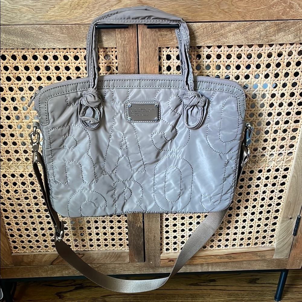 Marc Jacobs Quilted Tan Women's Bag Work Laptop